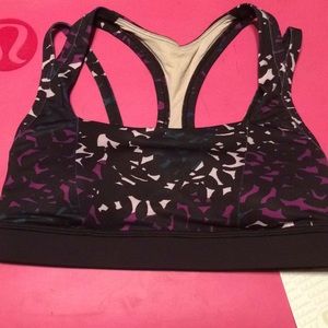 NWT LULULEMON Sport Bra : Shadow Wrap